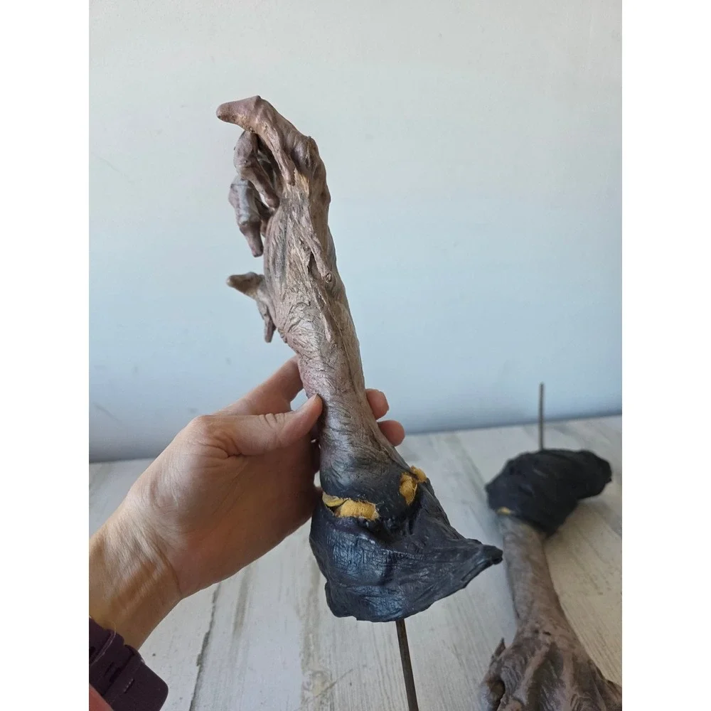 Halloween groundbreaker rubber vintage‎ zombie hands prop lawn decor